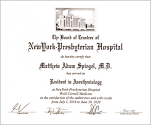 Anesthesiology Residency
